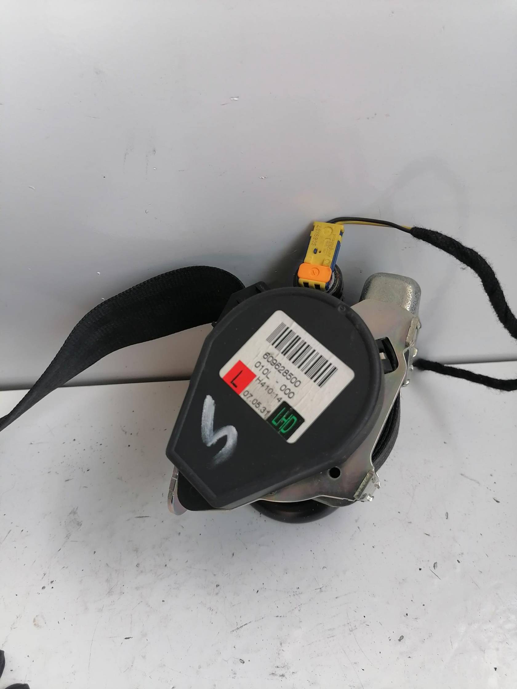 Cintura di sicurezza ant. sx.